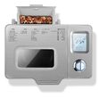Masina de paine Inox, 550 W, 23 programe, 0.9 kg, Ecran LCD mare