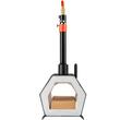 Forja cu un arzator pe gaz, Vevor Hexagon 1426 gr C, dimensiune 250 x 215 x 190 mm