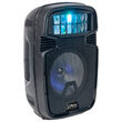 Boxa portabila iluminata LED, 40W RMS, USB/SD/BT/FM, 235x210x385 mm