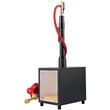 Forja cu un arzator pe gaz, Vevor Patrat 1350 gr C, dimensiune 250 x 180 x 235 mm