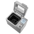 Masina de paine Inox, 550 W, 23 programe, 0.9 kg, Ecran LCD mare