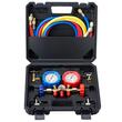 Set manometre pentru incarcare/descarcare Freon, 3 cai, 41 Bar, R134A, R22, R12, R502