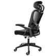 Scaun de birou ergonomic, max 130 kg, suport lombar reglabil, Tetiera, 5 roti
