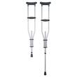 Set 2 carje din aluminiu cu sprijin subaxilar, Inaltime reglabila 970-1565 mm, marime universala