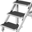 Cada pentru animale de companie All-in-One, Inox, Accesorii complete dus, baterie, Scara 3 trepte, max 100 kg, 966x1220x622 mm, deschidere usa pe dreapta