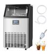 Masina profesionala de facut cuburi de gheata, Inox 64 kg/zi, capacitate de depozitare 15 kg, afisaj digital, Functie Auto-Curatare, 448 x 400 x 798 mm