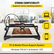 Masina de gravat cu laser 5.5 W, Zona de gravare 410 x 400 mm, USB, Viteza maxima 6000 mm/min, Windows7/8/10/11, iOS/Android