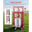Presa hidraulica pentru struguri/fructe moi, Inox, Volum 30 l, 2 x saci filtrant, picioare reglabile