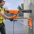 Masina de carotat umed/uscat cu suport cu roti, Diametru gaurire 20-450 mm, 4500 W, 1150 rpm, 1 x carota inclusa de 127 mm