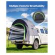 Cort camping pentru camioneta pick-up, 2-3 persoane, 2300 x 1800 x 1750 mm, PU2000 mm, ferestre
