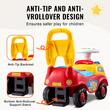 Masina Ride-on, Sistem Anti-rasturnare, Muzica pe volan, 1-3 Ani, 51 x 25 x 45 cm, Spatiu depozitare, max 22 kg, Multicolor
