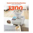 Masina de sortat monede, Profesional, 1300 buc/min, 80 W, dimensiune 360 x 280 x 350 mm