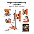 Masina de carotat umed/uscat cu suport cu roti, Diametru gaurire 20-450 mm, 4500 W, 1150 rpm, 1 x carota inclusa de 127 mm
