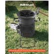 Soba camping tip racheta, Portabila, Otel, 222 x 300 mm, fara cos, geanta inclusa