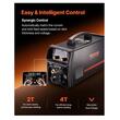 Aparat de sudura multiproces 4 in 1 MIG cu gaz/miez de flux MIG/electrodometru/Lift TIG, tehnologie invertor IGBT 200 A, Ecran digital