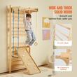 Structura de catarat multifunctionala 5 in 1, fixare pe perete, max 100 kg, Inaltime 2150 mm, latime 800 mm, Lemn pin