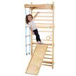 Structura de catarat multifunctionala 5 in 1, fixare pe perete, max 100 kg, Inaltime 2150 mm, latime 800 mm, Lemn pin
