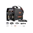 Aparat de sudura multiproces 4 in 1 MIG cu gaz/miez de flux MIG/electrodometru/Lift TIG, tehnologie invertor IGBT 200 A, Ecran digital