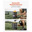 Soba camping tip racheta, Portabila, Otel, 222 x 300 mm, fara cos, geanta inclusa