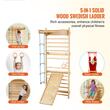 Structura de catarat multifunctionala 5 in 1, fixare pe perete, max 100 kg, Inaltime 2150 mm, latime 800 mm, Lemn pin