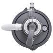 Pompa piscina cu filtrare nisip cuartos, IPX5, 60 W, Capacitate 3028 l/h, autoamorsare, manometru