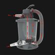 Pompa piscina cu filtrare nisip cuartos, IPX5, 70 W, Capacitate 3785 l/h, autoamorsare, manometru