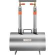 Forja cu doua arzatoare pe gaz, Vevor Inox 1450 gr C, dimensiune 400 x 220 x 206 mm