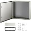 Tablou electric din otel, Dimensiune 60 x 60 x 20 cm, 2 x chei, IP66, Placa din spate detasabila