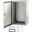 Tablou electric din otel, Dimensiune 50 x 30 x 25 cm, 2 x chei, IP 66, Placa din spate detasabila