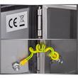 Tablou electric din Inox, Dimensiune 300 x 300 x 200 mm, 2 x chei, IP 66, Placa din spate detasabila