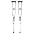 Set 2 carje din aluminiu cu sprijin subaxilar, Inaltime reglabila 970-1565 mm, marime universala