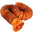 Tubulatura flexibila pentru evacuare aer, Lungime 7.6 m, diametru 31.2 cm, acoperire anti-explozie, impermeabil