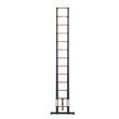 Scara telescopica 380 cm, 13 x Trepte antiderapante, Aluminiu, max 150 kg