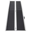 Rampa portabila si pliabila din Aluminiu, dimensiune 305 x 73.4 x 8 cm, cu manere pentru transport