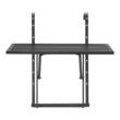 Masa suspendata, pliabila, pentru balcon, Otel Inoxidabil, max 25 kg, 610 x 530 x 590 mm, Negru