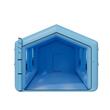 Cabina de vopsit gonflabila, dimensiune 12 x 5 x 4 m, 2 x suflanta 950/1100 W, Impermeabila, PVC, sistem filtrare