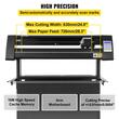 Masina de taiat vinil, Latime taiere 630 mm, viteza de taiere 800 mm/s, Software inclus Signcut, Windows si Mac