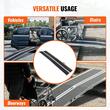 Rampa portabila si pliabila din Aluminiu, dimensiune 305 x 73.4 x 8 cm, cu manere pentru transport