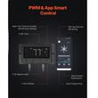 Ventilator pentru tubulatura cu control inteligent, 10 viteze, 164 W, diametru 203 mm, 1372 m³/h, functionare silentioasa 29 dB, senzor temperatura si umiditate
