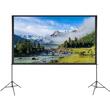 Ecran de proiectie cu trepied, 120 inch, 16:9 4K 1080 HD, 160°, Interior/Exterior, geanta transport, Portabil