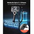 Camera endoscop cu ecran articulat 360°, Zoom 8X, ecran IPS HD de 6", lentilă subțire 6.2 mm, IP67, cablu 1.5 m