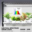 Raft pentru plante cu lampa de crestere, Modular, 6 x Niveluri, Inaltime 180 cm, 8 x led 192 W, Temporizator, 4 x Roti