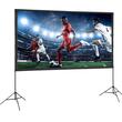 Ecran de proiectie cu trepied, 120 inch, 16:9 4K 1080 HD, 160°, Interior/Exterior, geanta transport, Portabil