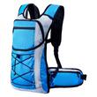 Rucsac de hidratare usor cu suport de apa de 3 l, ciclism, drumetie, Impermeabil, 470 x 290 x 130 mm, Albastru/Argintiu
