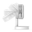 Ventilator birou cu acumulator, motor fara perii, 4 x viteze, pliabil, autonomie 12 ore