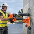 Masina de carotat umed/uscat cu suport cu roti, Diametru gaurire 20-305 mm, 3000 W, 1000/550 rpm, 1 x carota inclusa de 127 mm