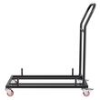 Carucior pentru scaune pliante, Otel, 1000x510x1090 mm, Capacitate 12 scaune, max 50 kg