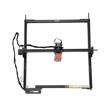 Masina de gravat cu laser 10 W, iOS, Windows sau Linux, 38 x 40 cm, viteza 10000 mm/min, motor pas cu pas, transmisie sincrona cu curea