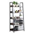 Raft multifunctional cu 5 etaje, Metal, 700 x 350 x 1500 mm, pentru plante, carti, decoratiuni