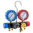 Set manometre pentru incarcare/descarcare Freon, 4 cai, 41 Bar, R134a R404A R1234yf R22, furtun 1.5 m